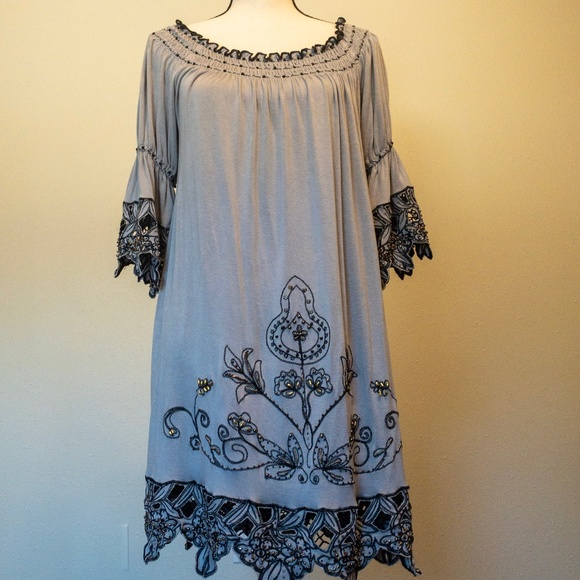 mango boho dress